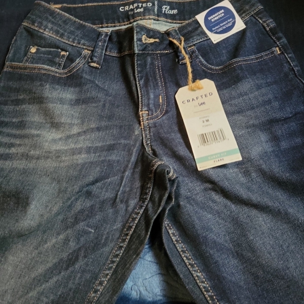Womens Lee Brand Flare Jeans